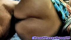 black bbw gets fucked from the side