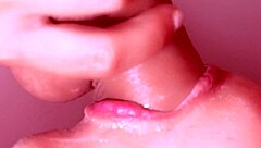 義兄が義姉のアマチュアフェラチオをクローズアップで戻る