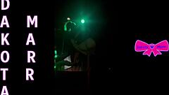 i saw dakota marr pole dancing in nebraska strip club and her clothes ripped