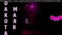 i saw dakota marr pole dancing in nebraska strip club and her clothes ripped