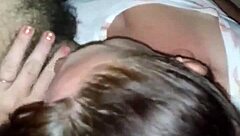 Dirty whore, you love sucking that big cock!