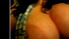 beautiful girl explores her body on webcam