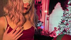 i got a hot xmas blowjob from my sexy amateur girlfriend