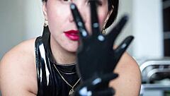 latex gloves asmr session for fetish lovers
