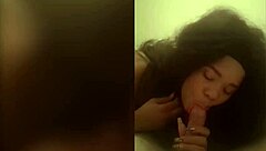 Huge ebony bbw latina with big ass bent over getting doggystyle pounding and deepthroat!