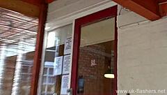 Chubby Sarah Jane Flashing Pussy Publicly