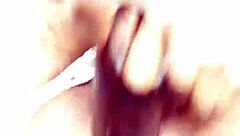 quick solo toy session with ass spreading