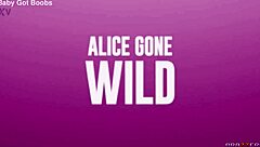 Alice Miss Alice Wild Goes Wild in Brazzers with Cumshot Facial and Slow Motion Fucking