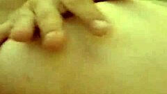 couple enjoys playful moments with big surprises