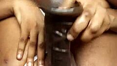 quick solo toy session with ass spreading