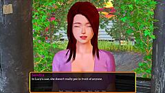 Exploring my new family in game 556