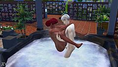 the sims 4 bath turns into public jacuzzi rough sex