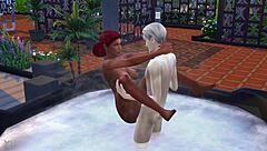 the sims 4 bath turns into public jacuzzi rough sex