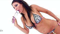 Makayla Cox With Big Tits Takes Huge Cock In Pov Deepthroat Face Fuck