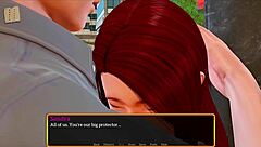 Exploring my new family in game 556