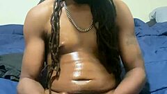 playing with my toys, wanna see this big black cock handjob?