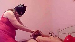 bound slave gets dominated in bdsm session