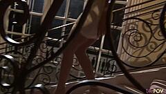 raunchy lesbian seducing interior designer to rub clits and plow cunts with sex toys