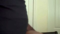 Skinny Milf Girlfriend Finishes Him With Handjob