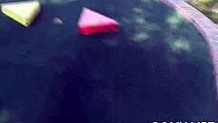 사랑스러운 니키 라베이가 POV에서 열정적으로 자지 빨아줌 😘