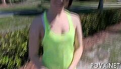 사랑스러운 니키 라베이가 POV에서 열정적으로 자지 빨아줌 😘