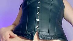 Watch the bar owner mimic the maid masturbating for clients in chubby solo.