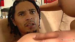 Curly Chocolate Beauty Experiences Orgasm Riding Massive Cock Cowgirl