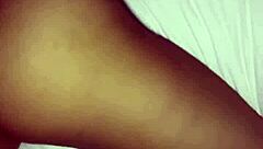 She fucks her neighbor in Brickell, squirting from his big black cock