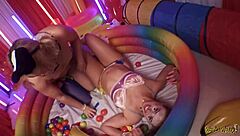 Clown town ep 1 - anal circus threesome with gia teaser prod by nade nasty