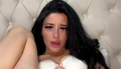 teen american exchange student solo masturbating 😏