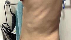 Wife's Nipples Pinched and Licked After Shower Sex