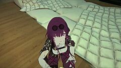 in this casual vr tale, yukoshvr shows kafka and furina alternating playful interactions with the goth boy character.