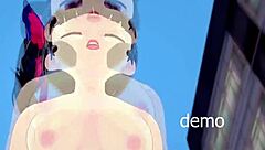 Kanao Tsuyuri gets fucked in Kimetsu no Yaiba demo with big tits