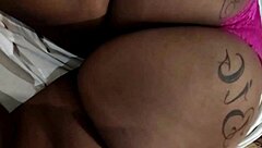 Bbw brunette takes big cock in anal assfucking