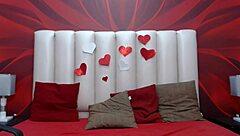 bending over in doggystyle with latin ass