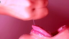 Japanese wife gives an amazing blowjob close up