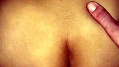 Check out this amateur doggystyle cumshot on her cute ass