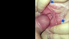 Teasing Her Wet Pussy With Passion