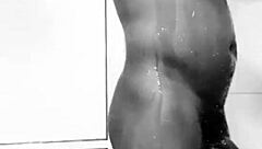 overhear neighbors moaning loudly in the bathroom 😈