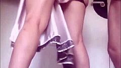 Amoul solo 829: 'Watch me fuck this white woman from behind with satin panties down?'