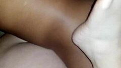 Amelia harper enjoys homemade time with her boyfriend.