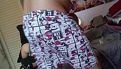 Latina Assfucking with Hairy Pussy and Sex Toy Doll