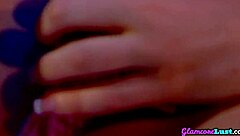 glamour lesbian licks clit and rims girlfriend subtly