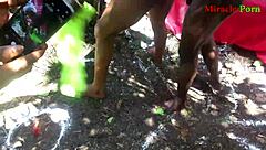 BBW demanded hardcore fucking outdoors.