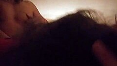 Indian woman loves her fat pussy filled with black monster cock