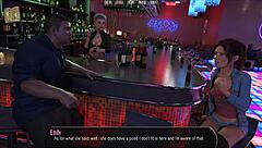 Damn, this curvy fat chick in cute outfit gets wild in Halfway House 106 3D action