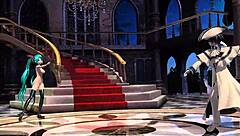 hatsune miku cendrillon nude mod big boobs