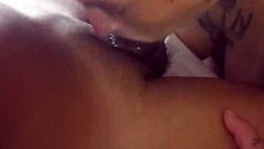 Slut Swallows Monster Cock Cum!