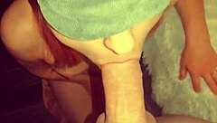 Just another day with cum in mouth