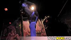 Long Legged Stripper Fucks Her VIP Client